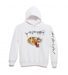 RS-HD-1002-Custom High Quality Crew Neck Pullover Fleece Mens Hoodies