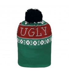 RS-HW-6012-Custom Designed Unisex Knitted Plain Acrylic Beanie