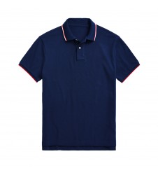 RS-PS-3002-Custom 100% polyester Mens Polo Shirts